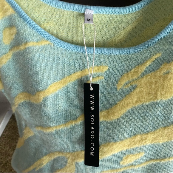 Blue yellow maxi dress - Picture 6 of 6